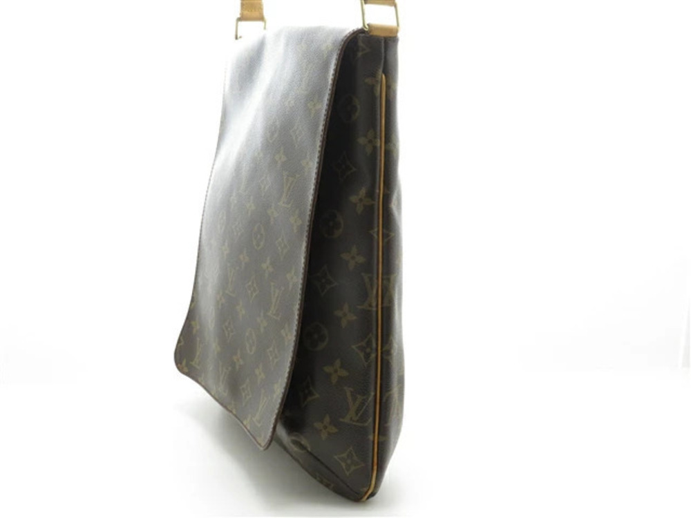 Louis Vuitton Shoulder Monogram Musette Bag Brown